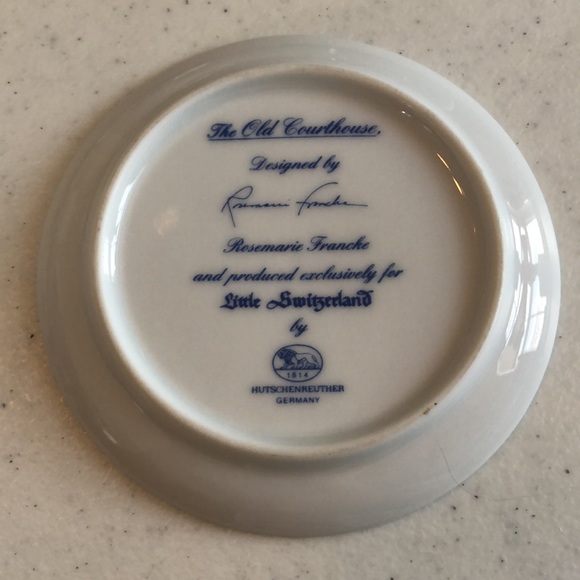 Little Switzerland St Maarten Netherland Antilles “The Old Courthouse” Dish - Picture 2 of 3